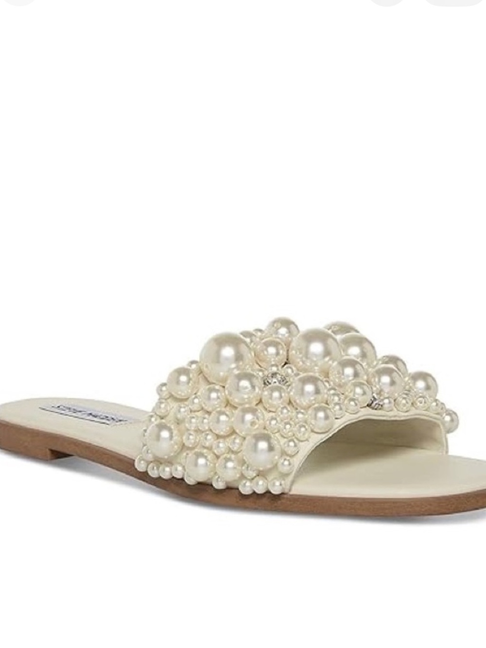 Steve Madden Women's Knicky Embellished Slide Sandals